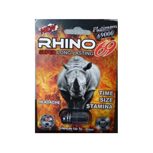 Platinum Rhino 69 - Ultimate Male Enhancement Pill